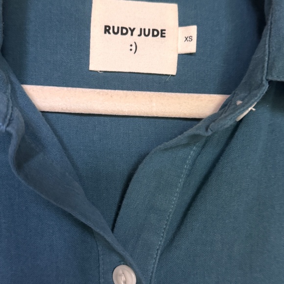Rudy Jude Adult Gauze Morning Shirt - Picture 3 of 4